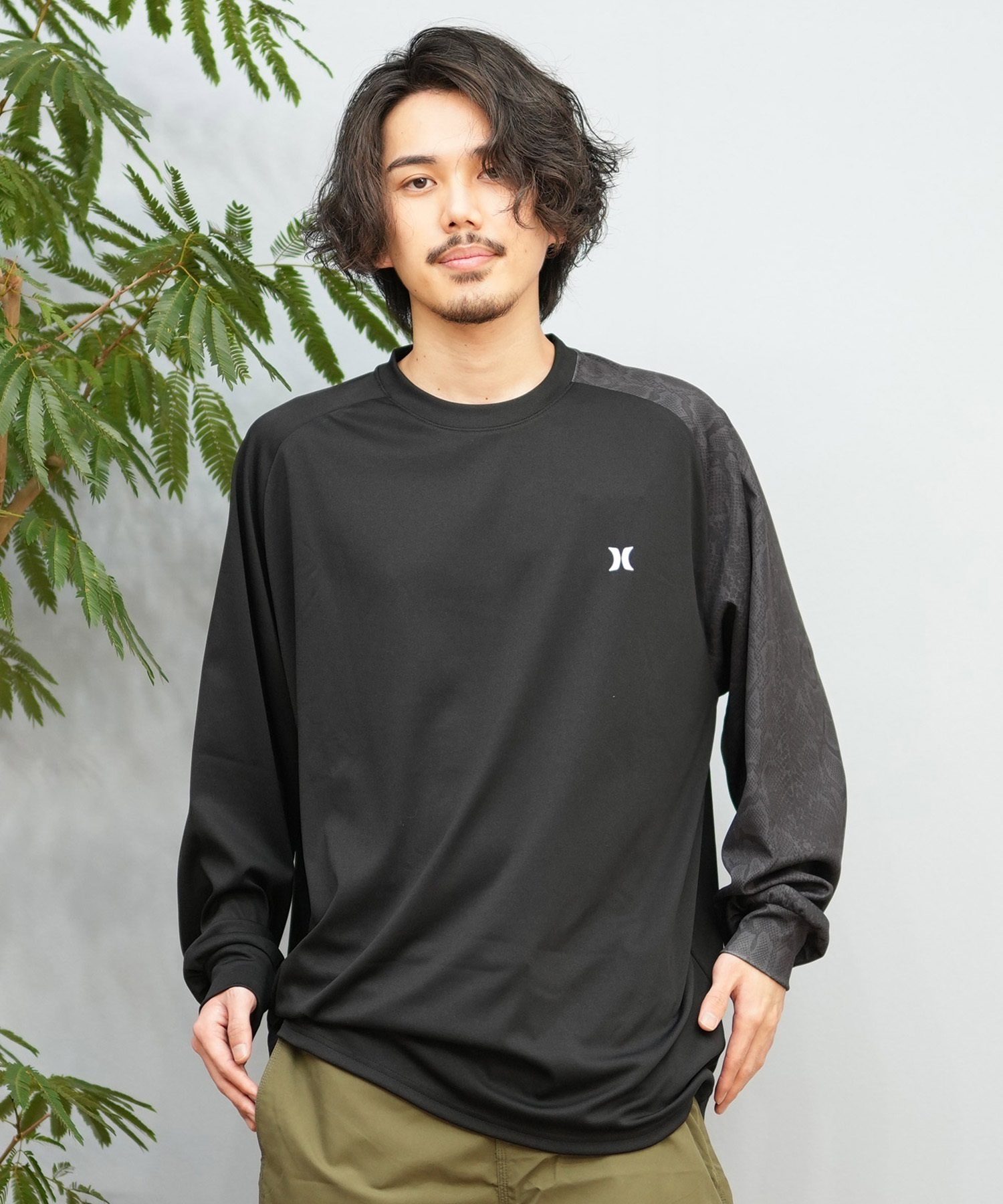 Hurley ハーレー 水着 ラッシュガード 長袖 Tシャツ ロンT