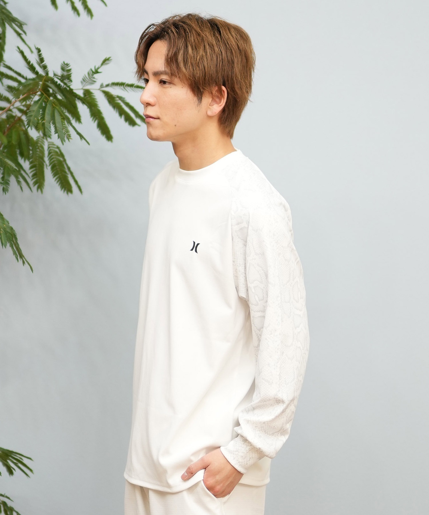 Hurley ハーレー 水着 ラッシュガード 長袖 Tシャツ ロンT メンズ ワン