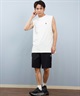 Hurley ハーレー 水着 ラッシュガード タンクトップ メンズ UVカット バックプリント ロゴ MUSL251082(BLK-M)