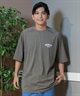 Hurley ハーレー ラッシュガード メンズ 半袖 Tシャツ バックプリント オーバーサイズ UVカット MUSS251035(WHT-M)