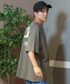 Hurley ハーレー ラッシュガード メンズ 半袖 Tシャツ バックプリント オーバーサイズ UVカット MUSS251035(WHT-M)
