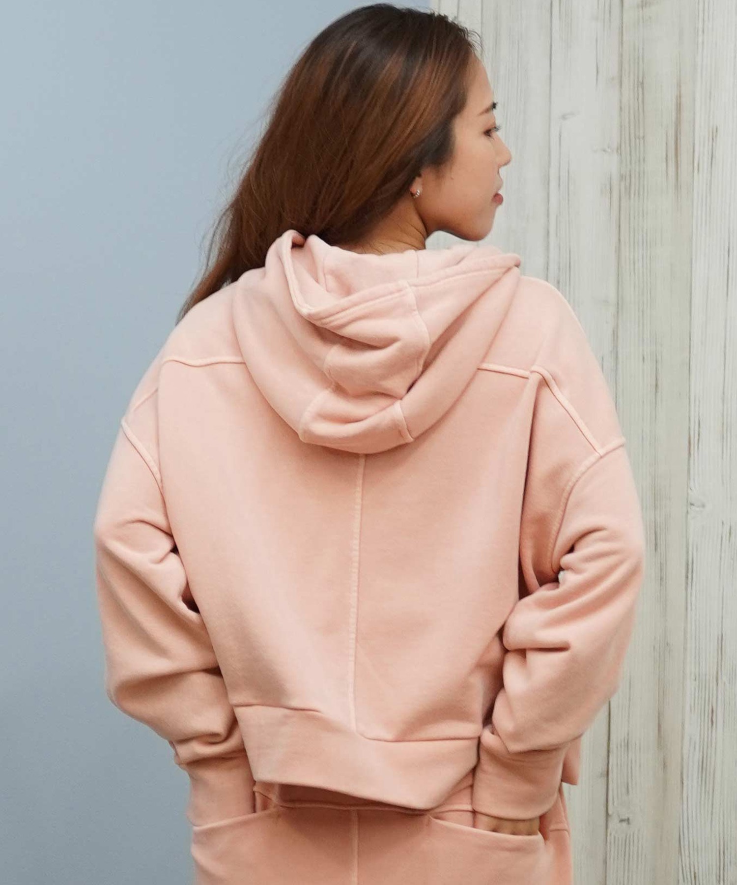 Hurley ハーレー ジップアップ パーカー レディース ワンポイント ロゴ 裏毛 SWEAT PIGMENT FZ HOODIE WCFF252030(ANVY-M)