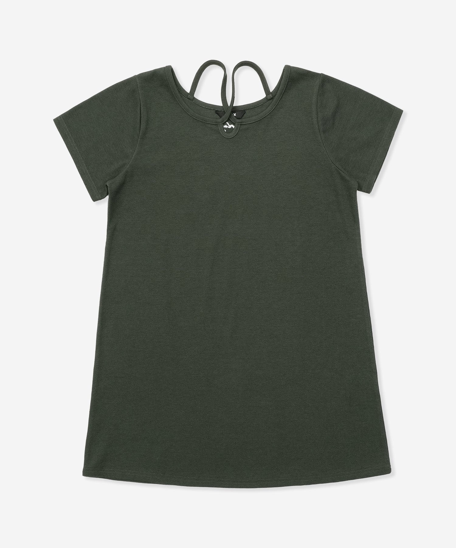 Hurley ハーレー ワンピース レディース ミニ丈 RIB STRING DRESS WCDR251060(BLK-S)