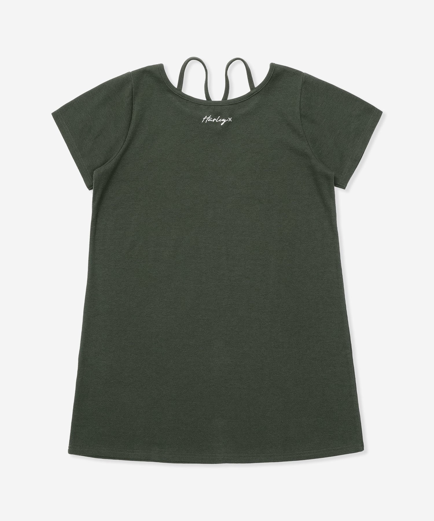 Hurley ハーレー ワンピース レディース ミニ丈 RIB STRING DRESS WCDR251060(BLK-S)