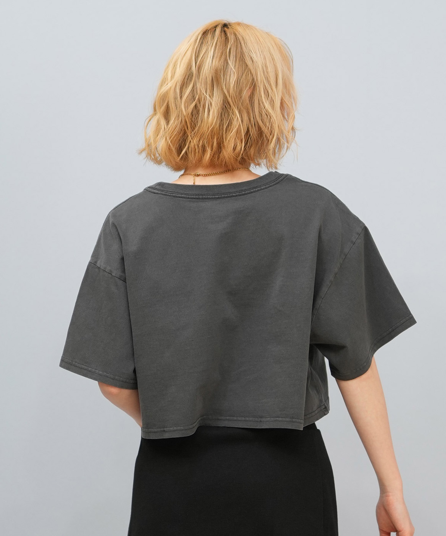 Hurley ハーレー  半袖 Tシャツ レディース シンプル ショート丈 OVS EMB OE LG CRPD SS TEE WCSS251049(BLK-M)