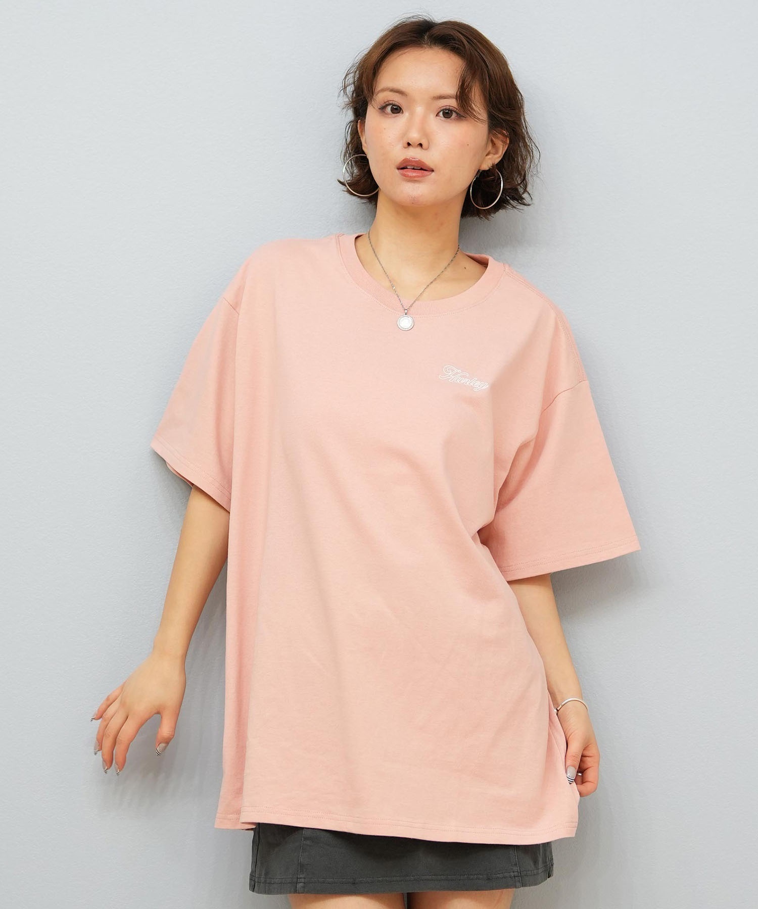 Hurley ハーレー 半袖 Tシャツ レディース バックプリント