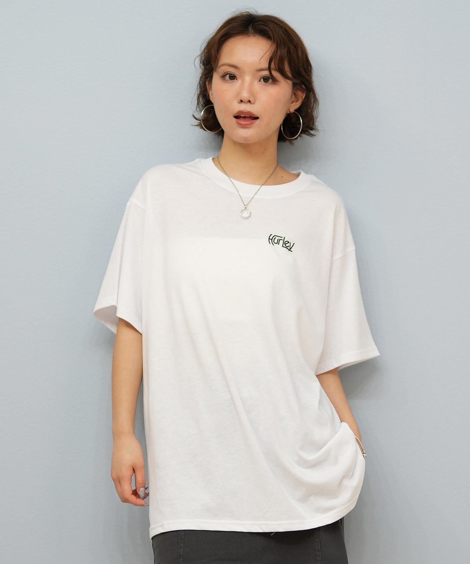 Hurley ハーレー 半袖 Tシャツ レディース バックプリント