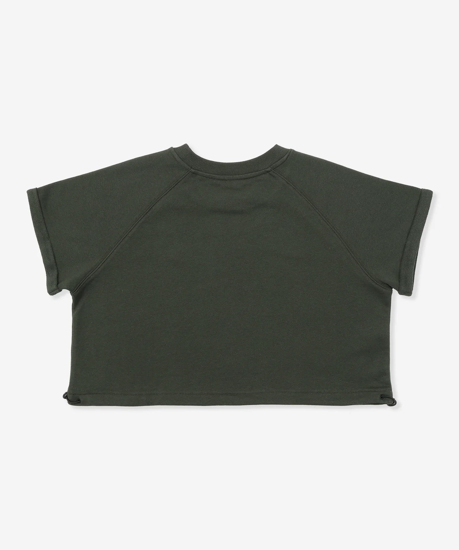Hurley ハーレー 半袖 Tシャツ レディース クロップド丈 ショート丈 スウェット生地 ワンポイント ロゴ WCSS251056(BLK-FREE)