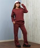 Hurley ハーレー 長袖 Tシャツ ロンT レディース サーマル ワッフル素材 ロゴ ワンポイント セットアップ対応 THERMAL LS TEE WCLS252046(OWHT-M)