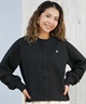 Hurley ハーレー カーディガン レディース シンプル ロゴ THERMAL CARDIGAN WCLS252047(BLK-M)