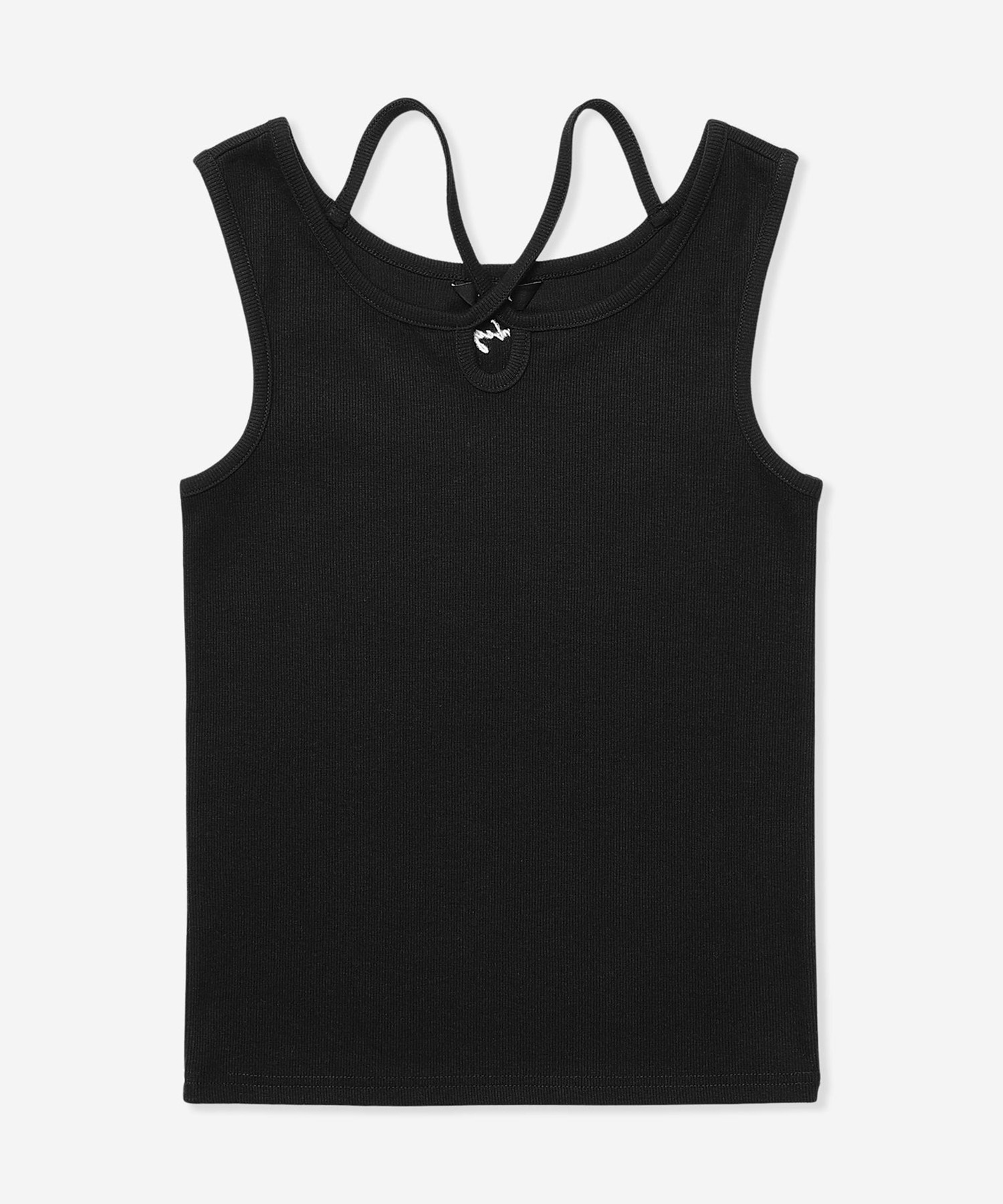 Hurley ハーレー タンクトップ レディース シンプル ロゴ RIB STRING TANK WCTT251058(TME-FREE)