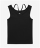 Hurley ハーレー タンクトップ レディース シンプル ロゴ RIB STRING TANK WCTT251058(TME-FREE)