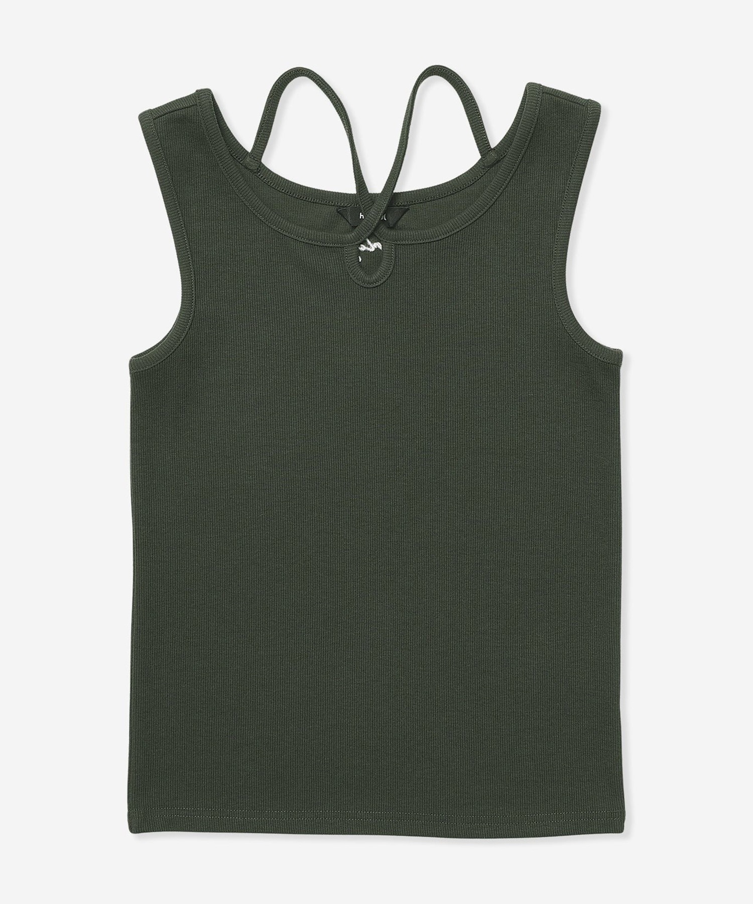 Hurley ハーレー タンクトップ レディース シンプル ロゴ RIB STRING TANK WCTT251058(TME-FREE)