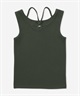 Hurley ハーレー タンクトップ レディース シンプル ロゴ RIB STRING TANK WCTT251058(TME-FREE)