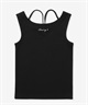 Hurley ハーレー タンクトップ レディース シンプル ロゴ RIB STRING TANK WCTT251058(TME-FREE)