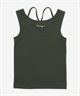 Hurley ハーレー タンクトップ レディース シンプル ロゴ RIB STRING TANK WCTT251058(TME-FREE)