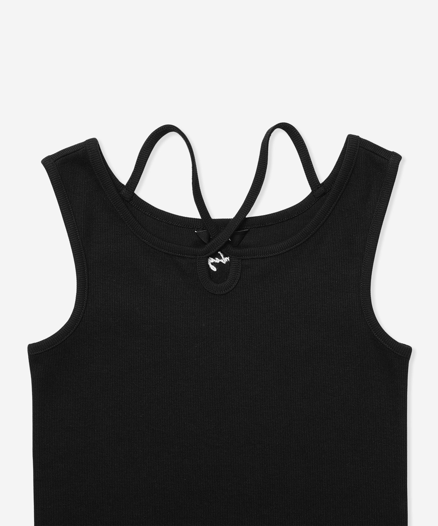 Hurley ハーレー タンクトップ レディース シンプル ロゴ RIB STRING TANK WCTT251058(TME-FREE)
