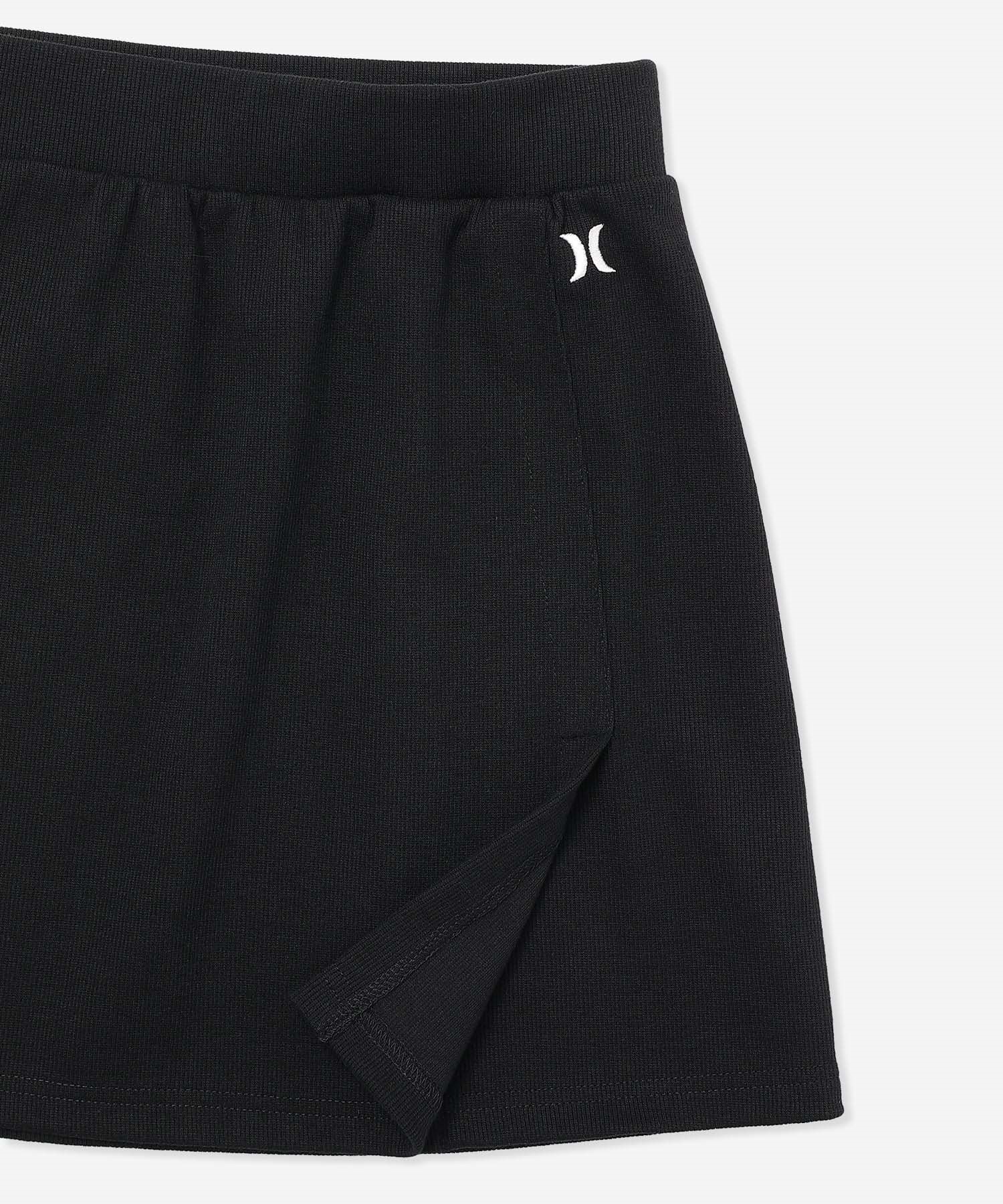 Hurley ハーレー スカート レディース リブ ミニスカート RIB SHORT SKIRT WCSK251033(BLK-S)