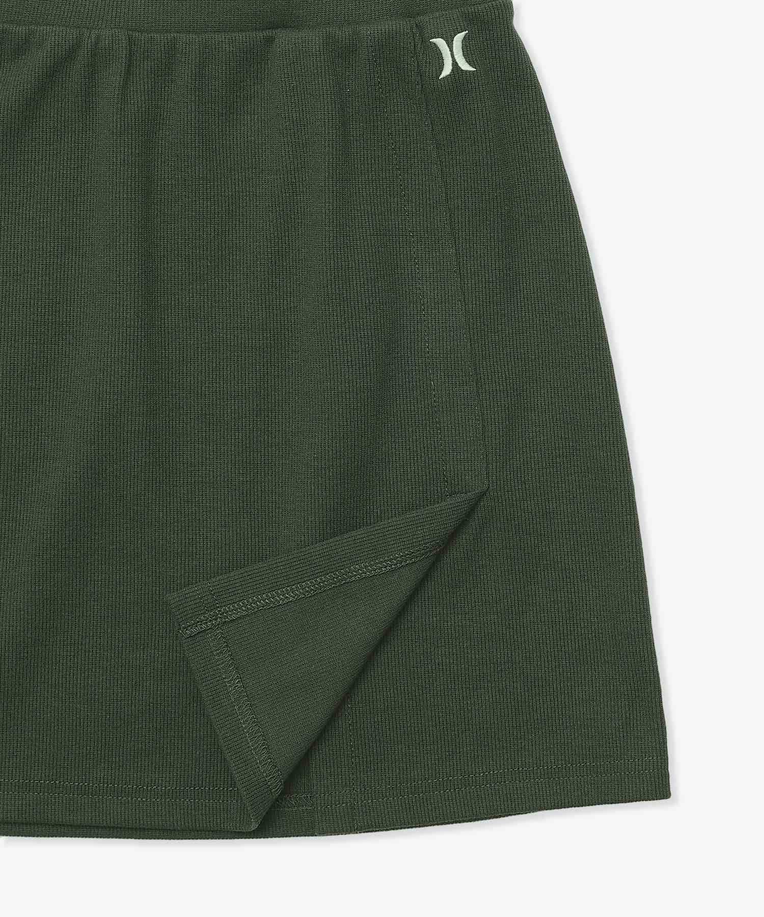 Hurley ハーレー スカート レディース リブ ミニスカート RIB SHORT SKIRT WCSK251033(BLK-S)