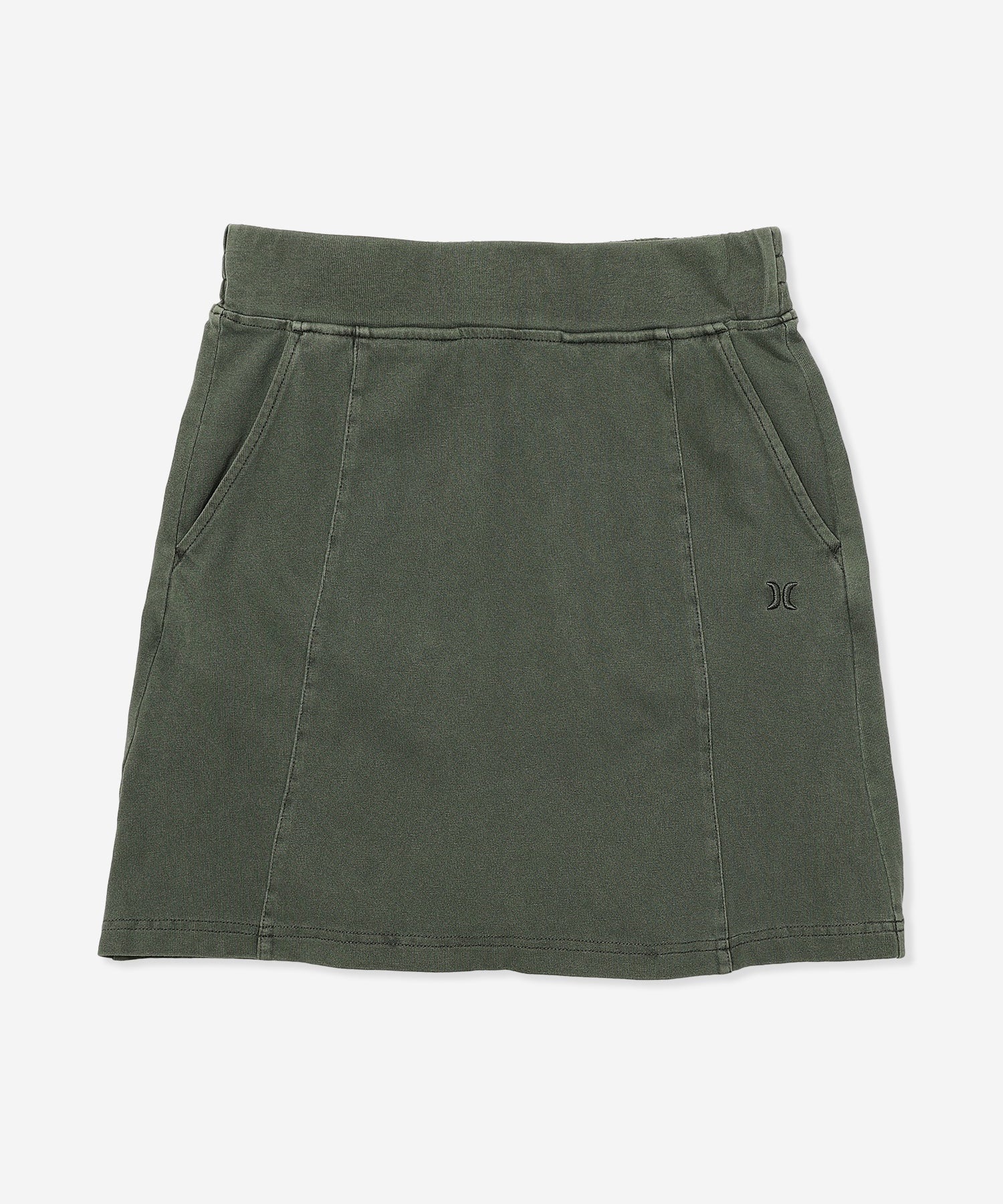 Hurley ハーレー スカート レディース ピグメント加工 ヴィンテージ風 PIGMENT SKIRT WCWS251059(BLK-FREE)