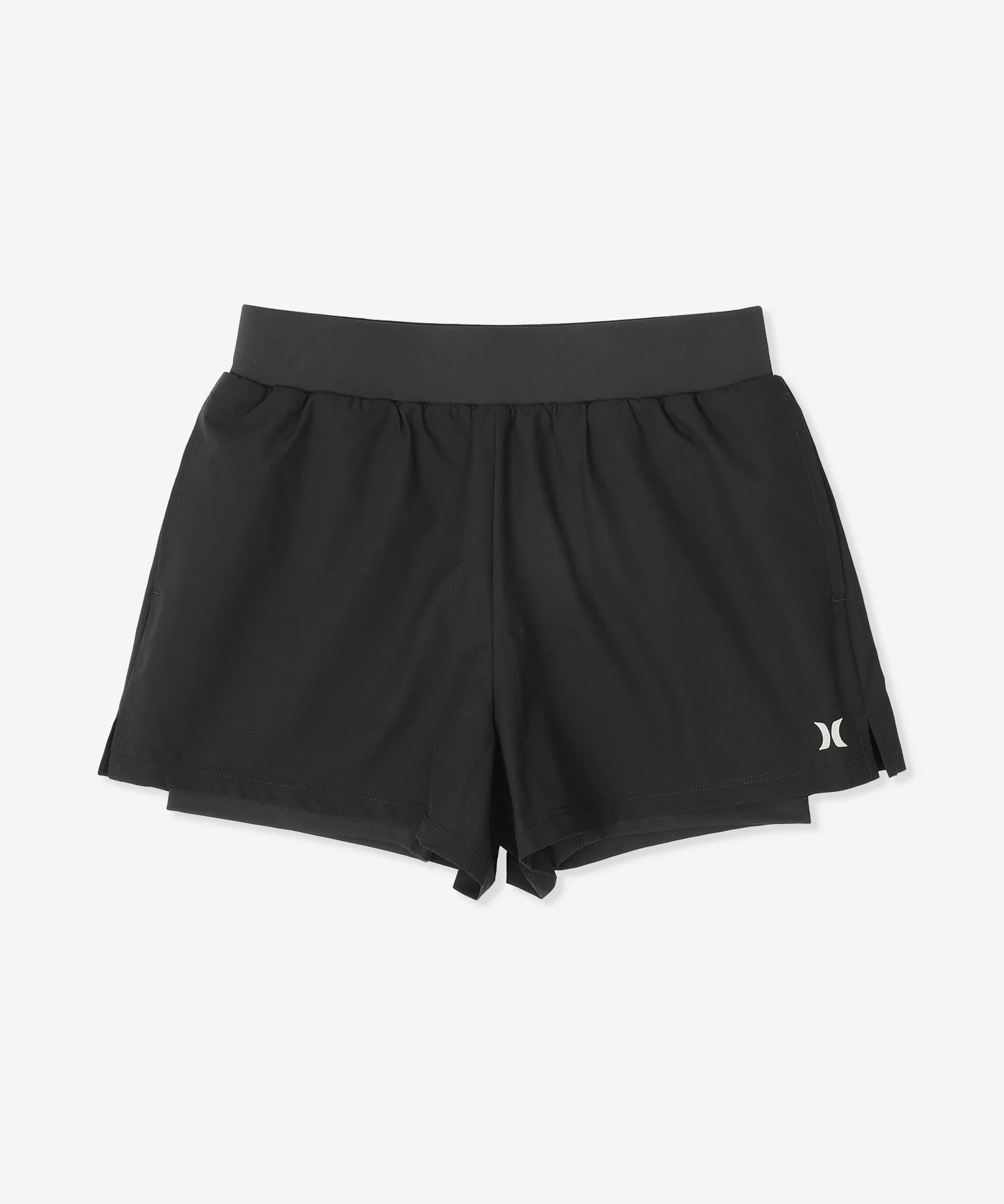 Hurley ハーレー ショートパンツ 水陸両用 ショーツ 水着 レディース PHANTOM LEGGINGS SHORTS WAWS251043(BLK-S)