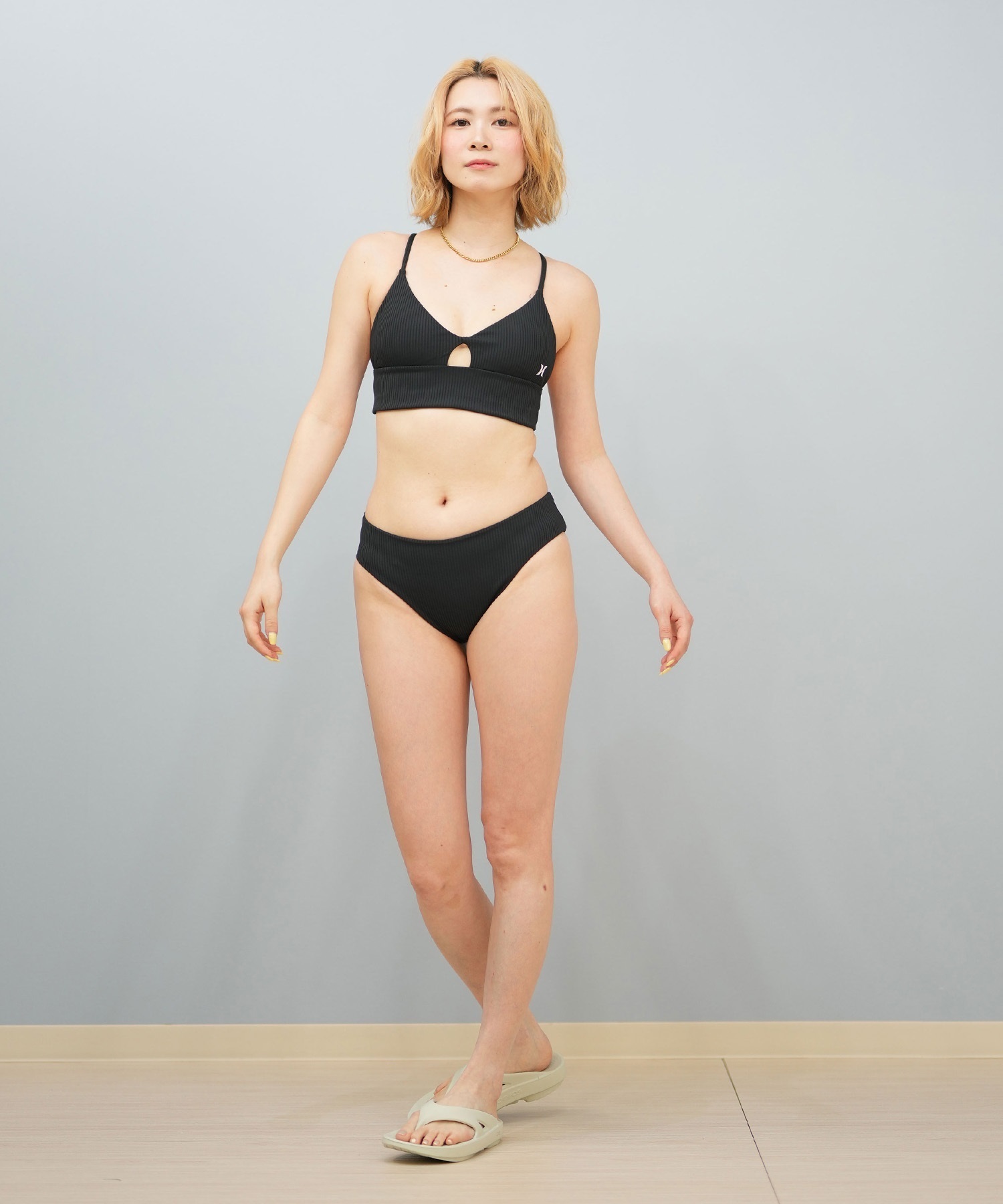 Hurley ハーレー 水着 レディース  リブ素材 RIB CROSS BACK SET WSSW251061(TMEH-S)