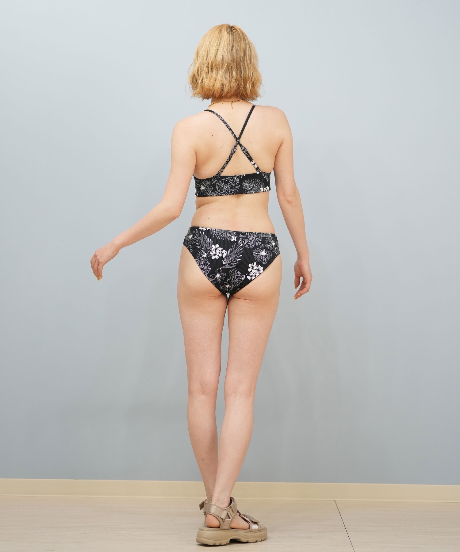 Hurley ハーレー 水着 レディース  リブ素材 RIB CROSS BACK SET WSSW251061(TMEH-S)