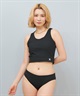 Hurley ハーレー 水着 ビキニ タンキニ レディース リブ ボーダー WSSW251062(PNK-M)