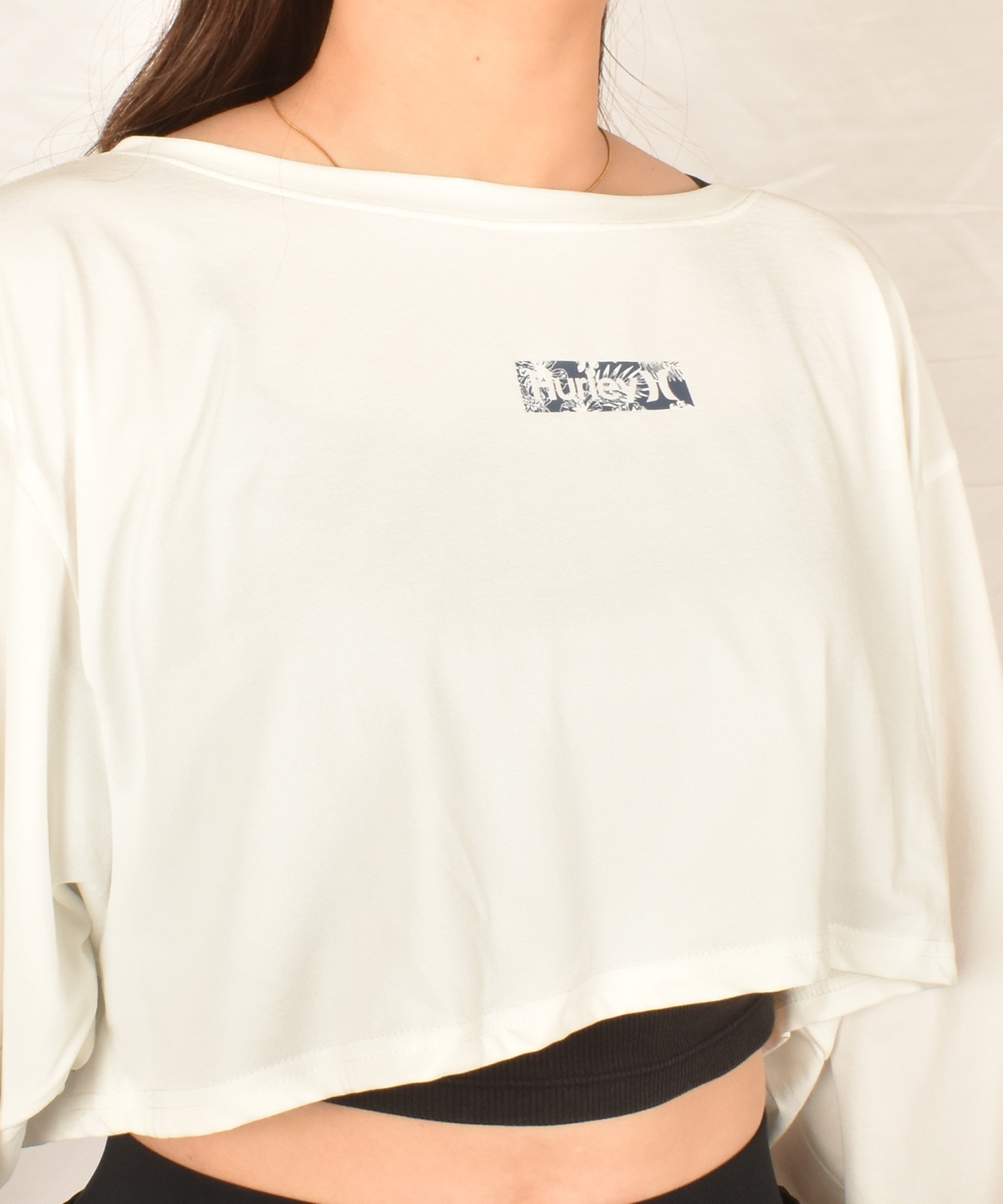 Hurley ハーレー ラッシュガード 長袖 Tシャツ ロンT クロップド