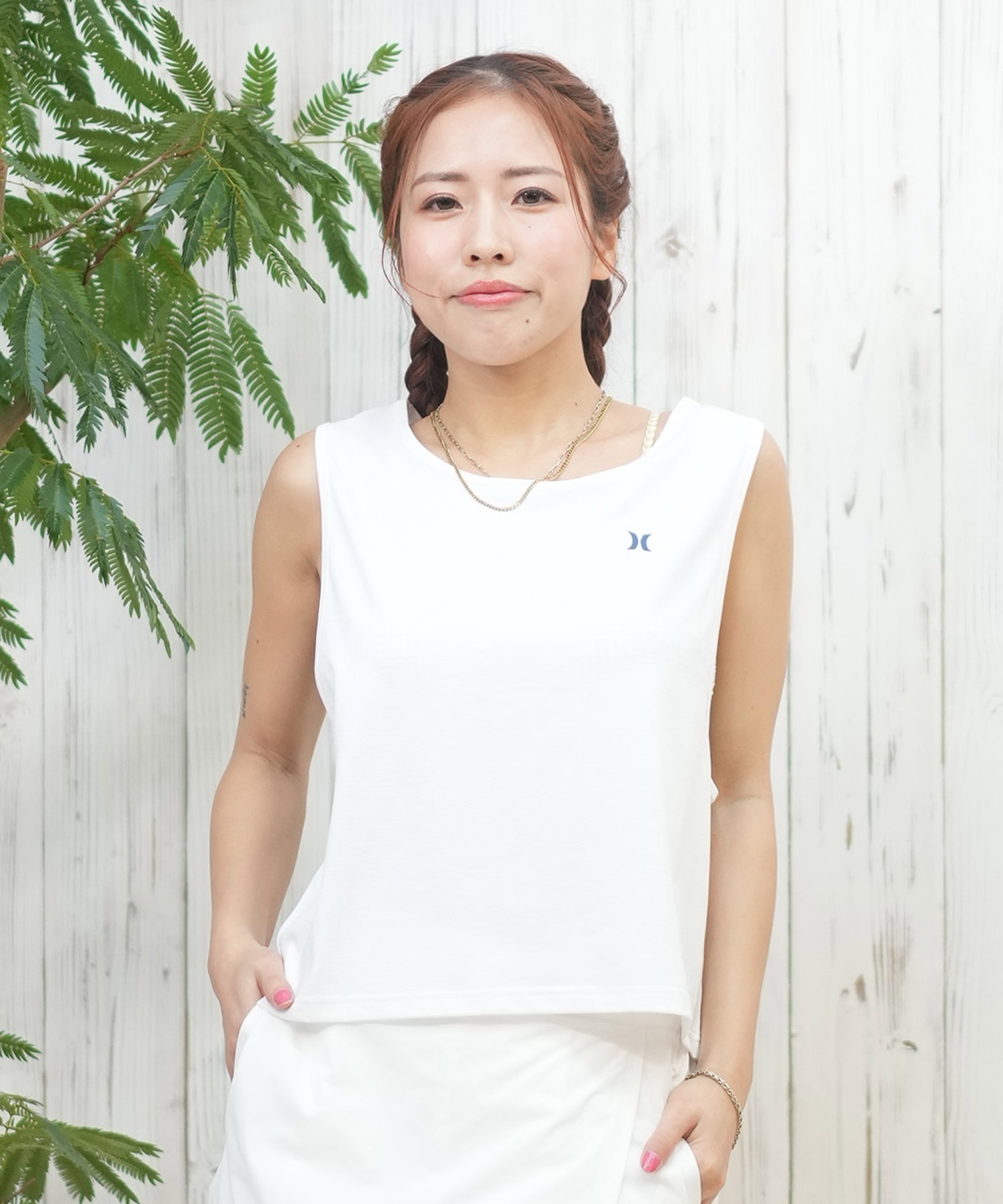 Hurley ハーレー タンクトップ レディース ラッシュガード UVカット