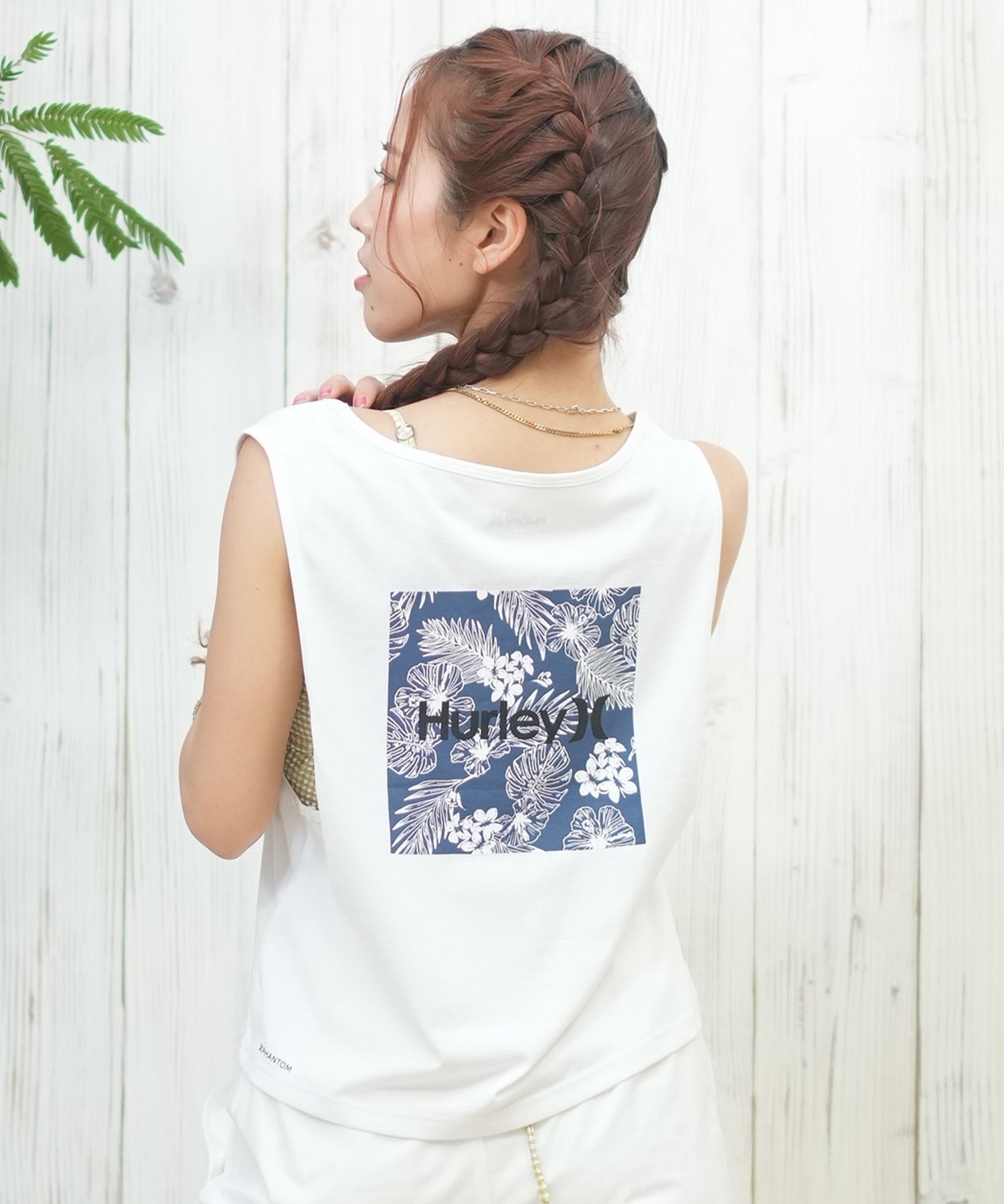 Hurley ハーレー タンクトップ レディース ラッシュガード UVカット