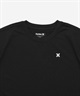 Hurley ハーレー 水着 レディース ラッシュガード 半袖 Tシャツ クロップド丈 ショート丈 水陸両用 吸汗速乾 UVカット WSRG251007(BLK-M)