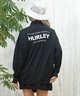 Hurley ハーレー 水着 レディース ラッシュガード ジップアップ バックプリント 水陸両用 吸汗速乾 UVカット WSRG251008(WHT-S)