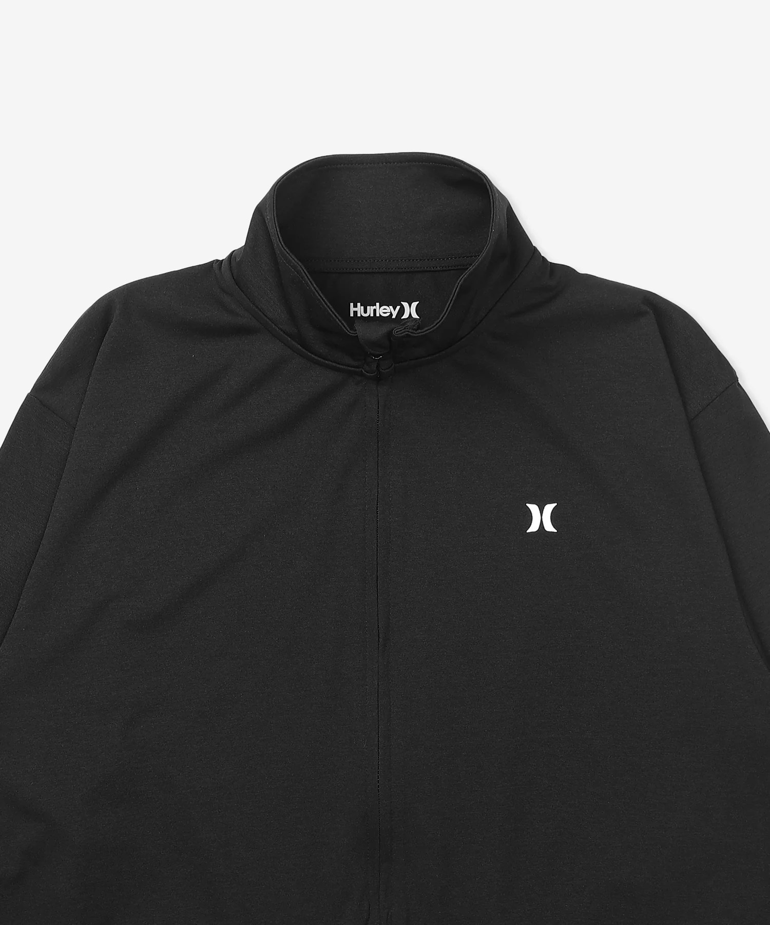 Hurley ハーレー 水着 レディース ラッシュガード ジップアップ バックプリント 水陸両用 吸汗速乾 UVカット WSRG251008(WHT-S)