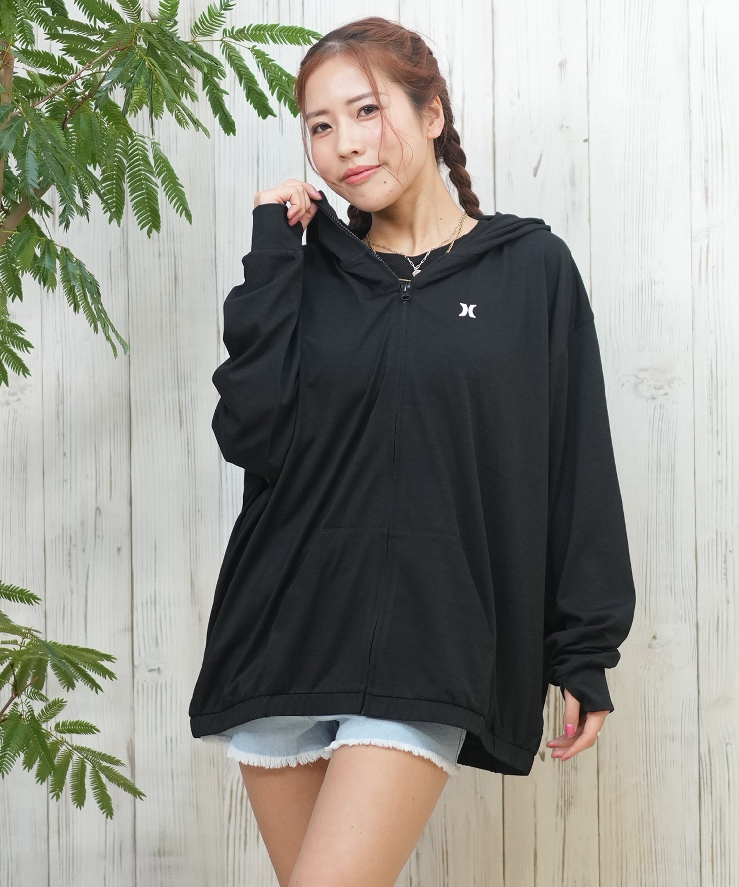 ハーレー（HURLEY）（レディース）ジャガードバンド レギングス 水陸両用 WLG2320032-BLET レディース&frasl;ラッシュガード&frasl;レギュラーフィット｜Hurley（ハーレー