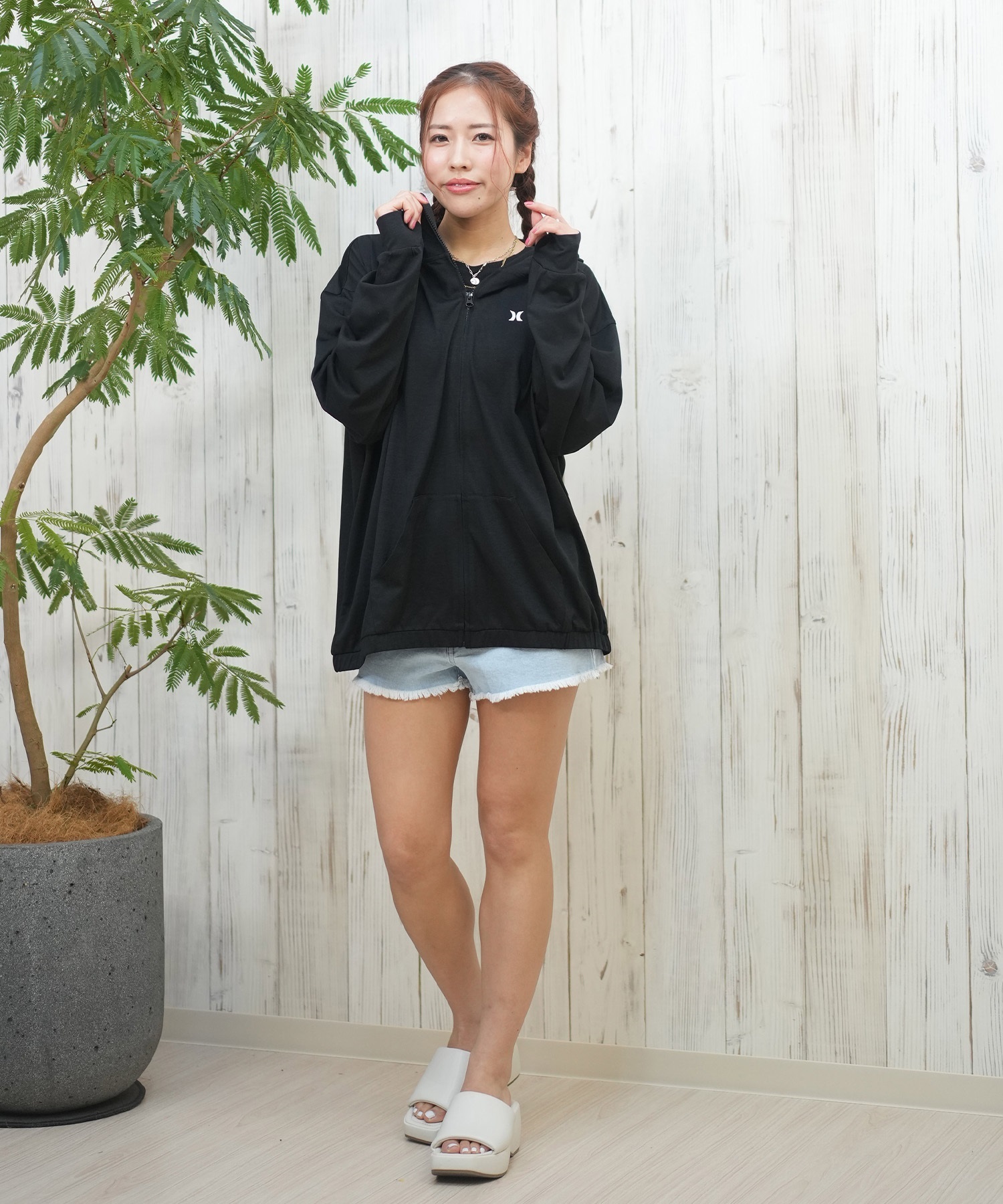Hurley ハーレー 水着 レディース ラッシュガード ジップアップ