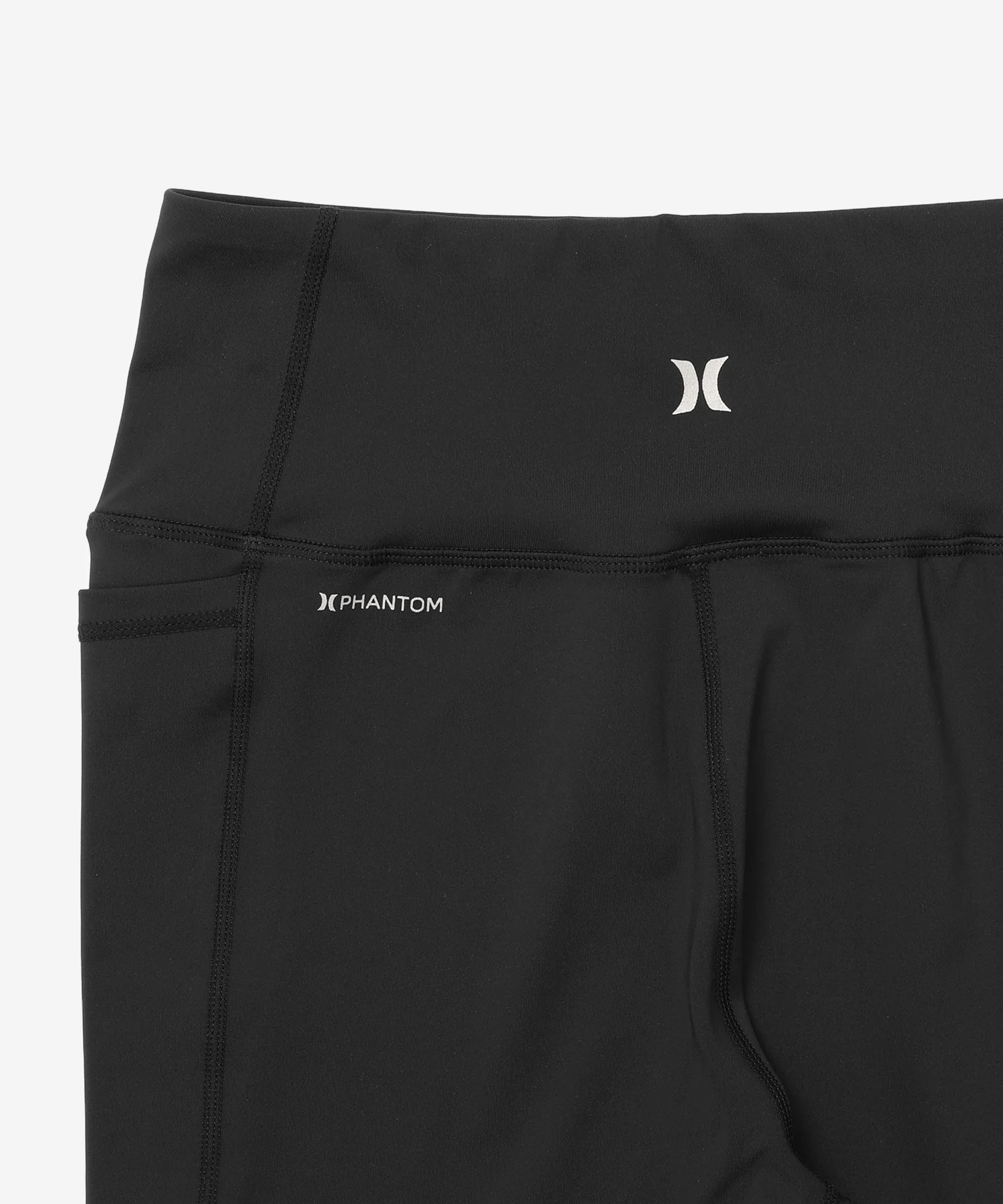 Hurley ハーレー 水着 レディース フィットネス トレーニングウェア レギンス 水陸両用 UVカット WALG251036(BLK-S)