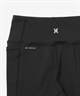 Hurley ハーレー 水着 レディース フィットネス トレーニングウェア レギンス 水陸両用 UVカット WALG251036(BLK-S)