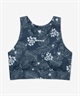 Hurley ハーレー 水着 レディース フィットネス トレーニングウェア スポーツブラ タンクトップ 水陸両用 UVカット WASB251051(BLK-S)
