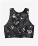 Hurley ハーレー 水着 レディース フィットネス トレーニングウェア スポーツブラ タンクトップ 水陸両用 UVカット WASB251051(BLK-S)