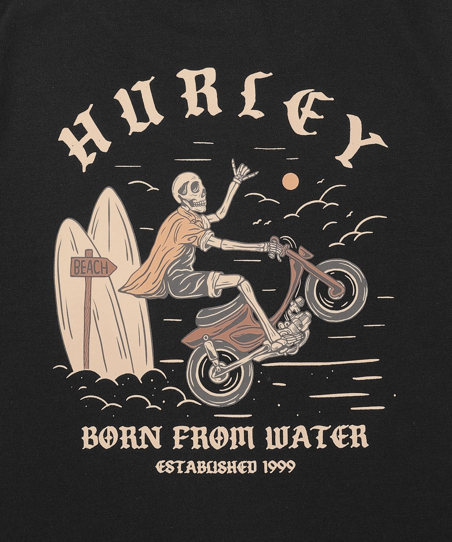 Hurley ハーレー 長袖 Tシャツ キッズ ジュニア ロンT SWEAT MOTOR