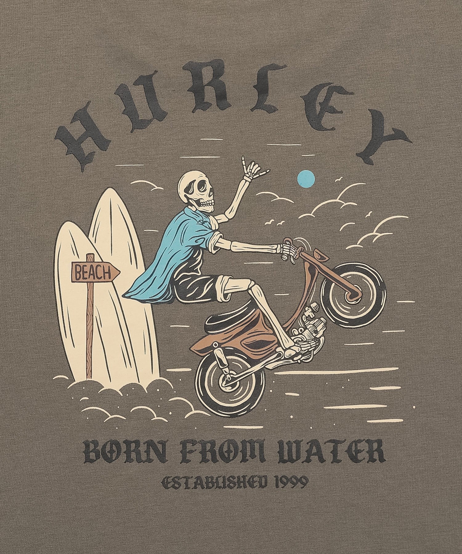 Hurley ハーレー 長袖 Tシャツ キッズ ジュニア ロンT SWEAT MOTOR