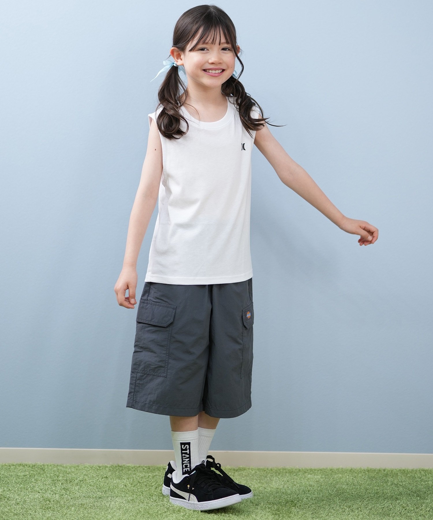 Hurley キッズ　スプリング　14サイズ　155-162cm グレー 青 Hurley キッズ スプリング 14サイズ 155-162cm グレー 青 - メルカリ