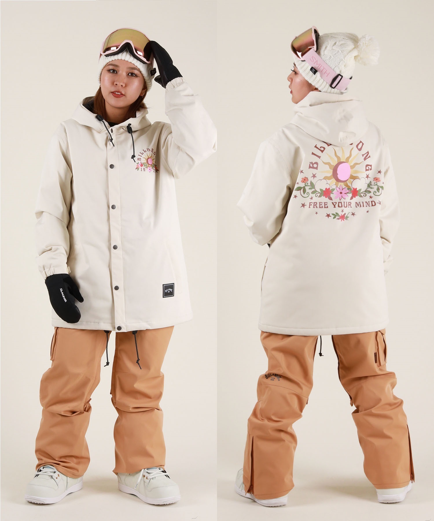 BILLABONG スノボ　ウエア　セット BILLABONG ビラボン スノーボード ウェア ジャケット レディース BF01L