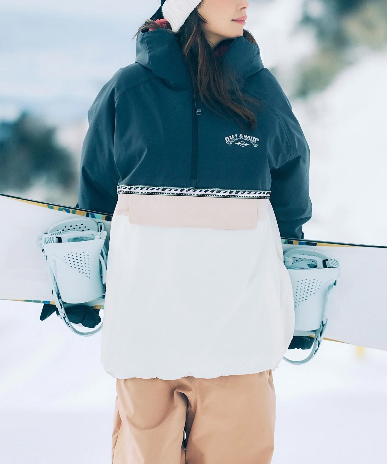 BILLABONG スノーボードジャケット レディース Sサイズ ブルー 新品 BILLABONG ビラボン スノーボード ウェア ジャケット レディース BF01L