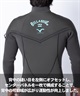 BILLABONG ビラボン ナチュラル BF018-621 ウェットスーツ セミドライ メンズ(CIL-M)