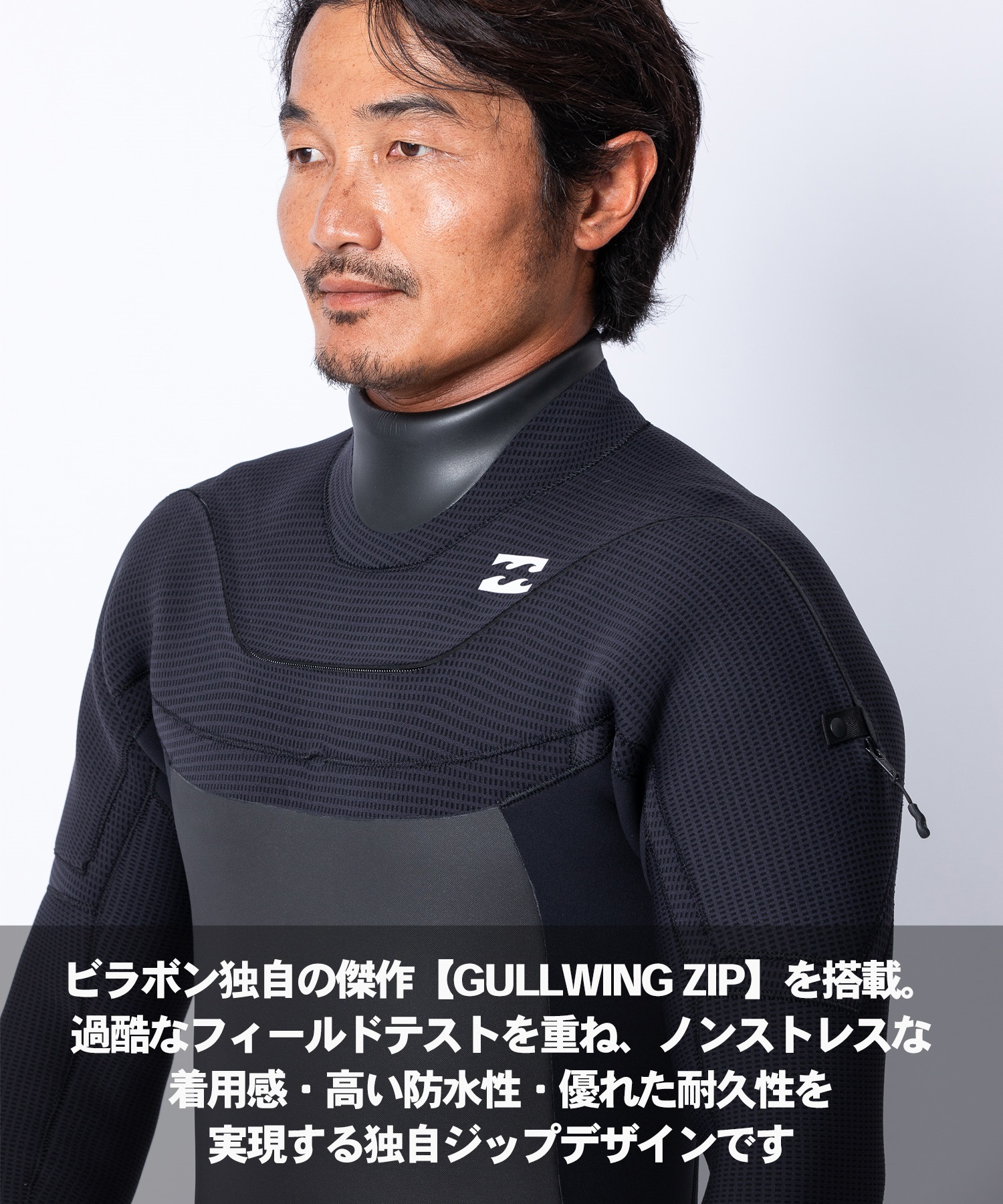 専用BILLABONG ビラボン ガルウィングジップ セミドライ ＭＬ新品 bf018722-1.jpg
