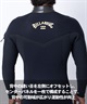 BILLABONG ビラボン ガルウィング ジャージセミドライ BF018-623 ウェットスーツ ジャーセミ メンズ(BLK-M)