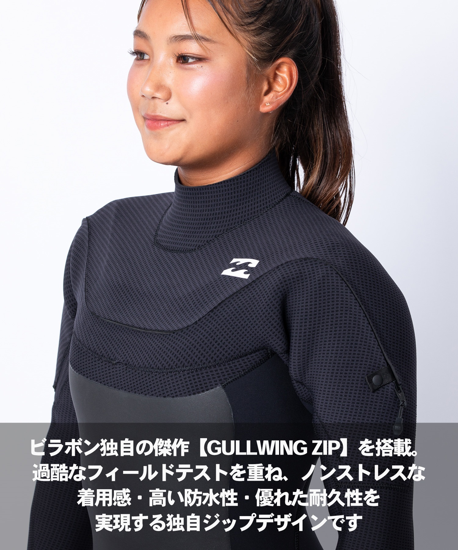 BILLABONG ビラボン ガルウィングフォーディープロ BF018-624 ウェットスーツ セミドライ レディース(4BK-M)