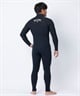 BILLABONG ビラボン GLZ JERSEY 3X3mm BF018-014 ガルウィングジップ メンズ ウェットスーツ ジャーセミ ムラサキスポーツ限定(BKG-M)